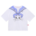 Poco Blush Sailor Kitty Printed T-Shirt Navy