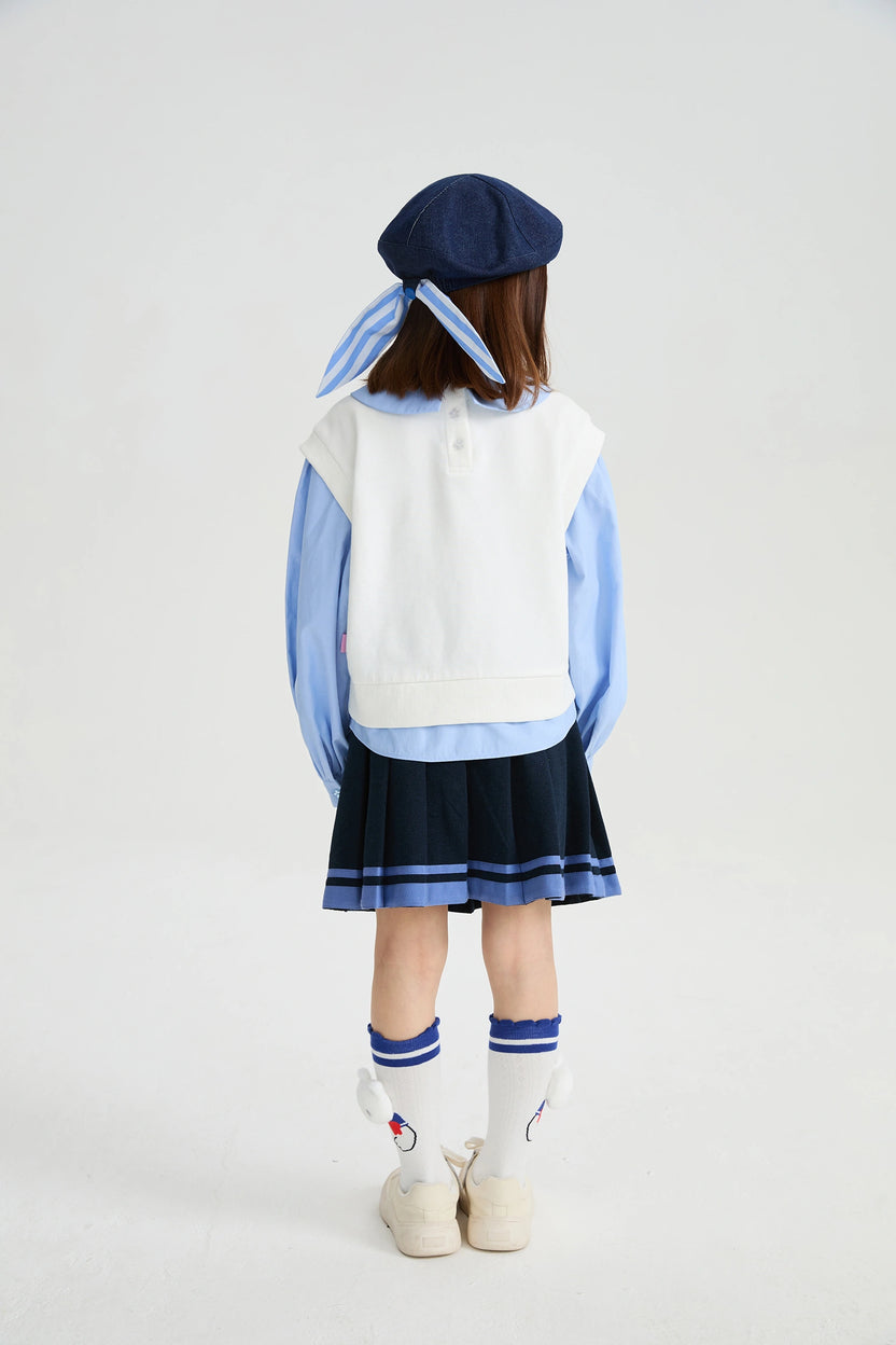 Kitty Power Layered Sweatshirt by Poco Blush, image 6