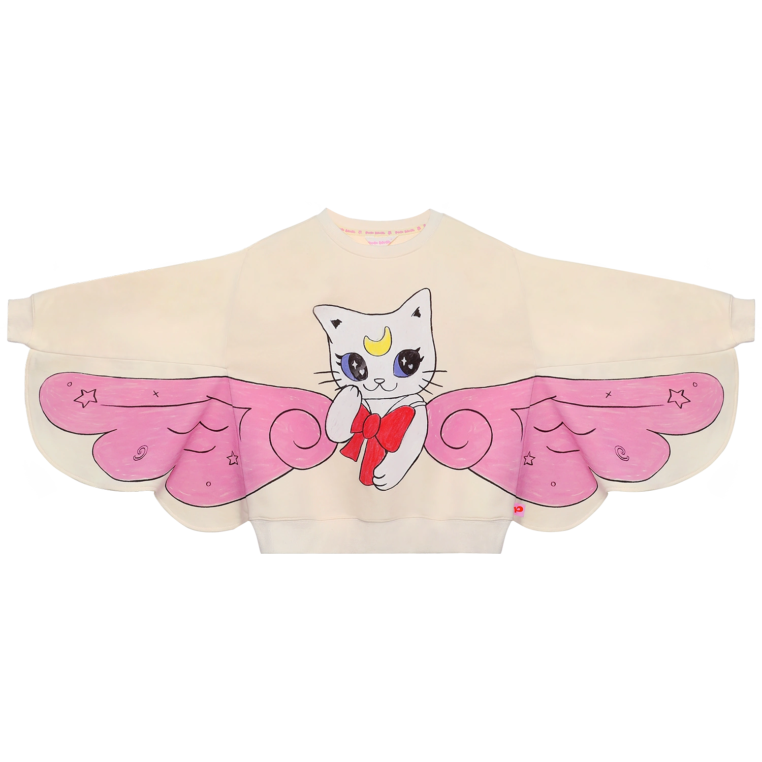 Poco Blush Wings of Courage Sweatshirt Beige