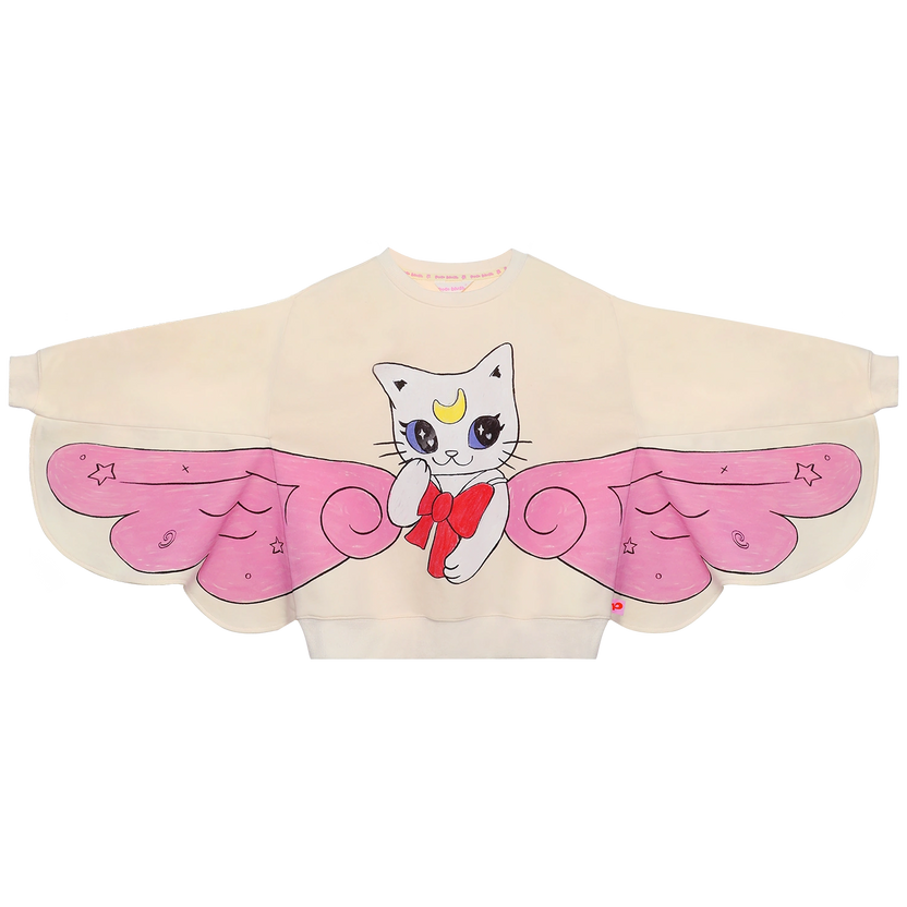 Wings of Courage Sweatshirt by Poco Blush, image 2