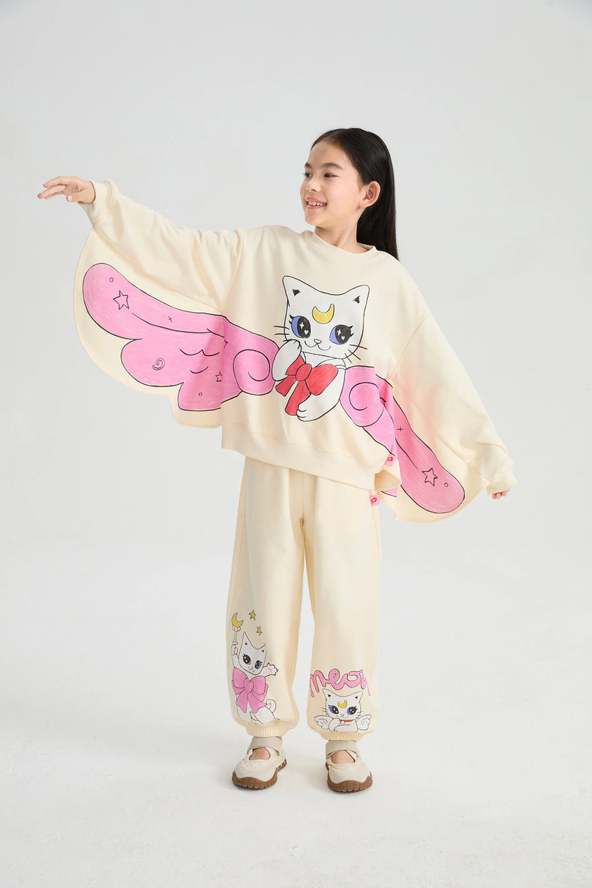 Wings of Courage Sweatshirt by Poco Blush, image 6