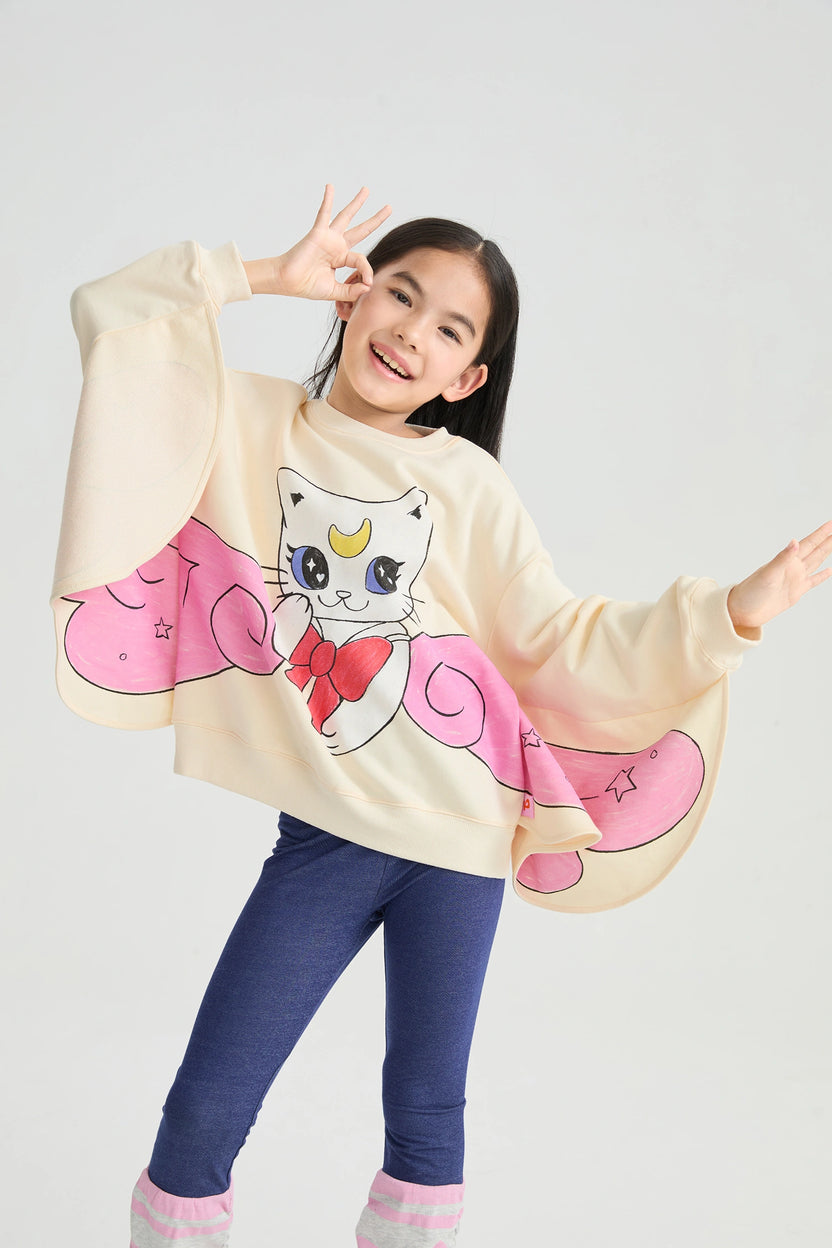 Wings of Courage Sweatshirt by Poco Blush, image 4