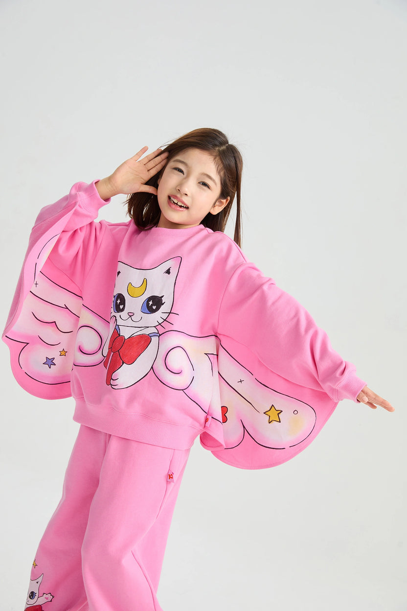 Wings of Courage Sweatshirt by Poco Blush, image 3