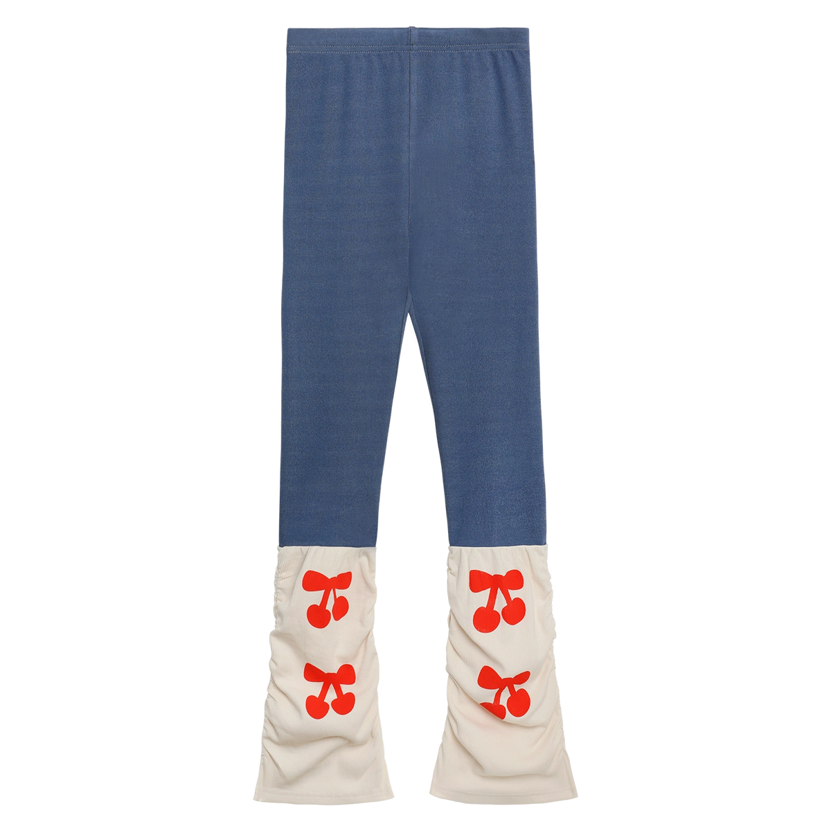 Poco Blush Knit Denim Leggings Cherry