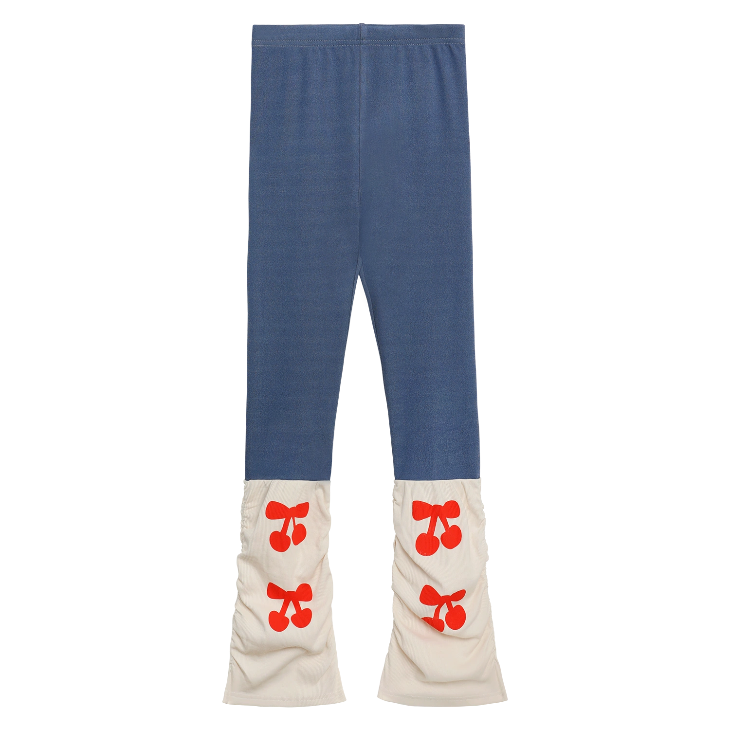 Poco Blush Knit Denim Leggings Cherry