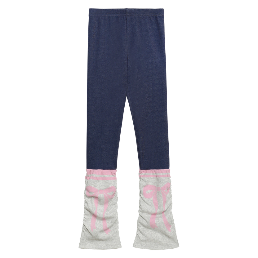 Knit Denim Leggings by Poco Blush, image 3