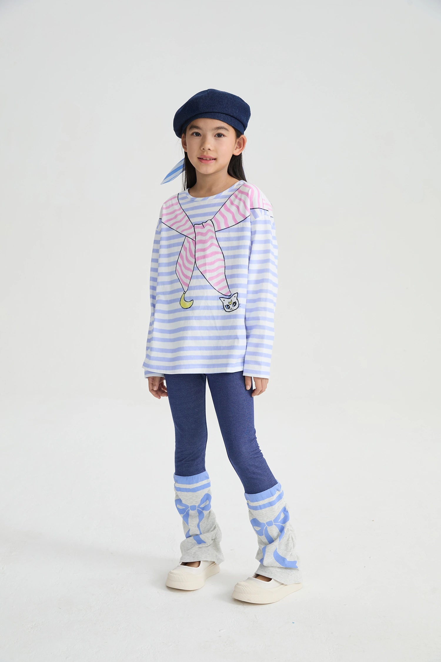 Poco Blush Knit Denim Leggings