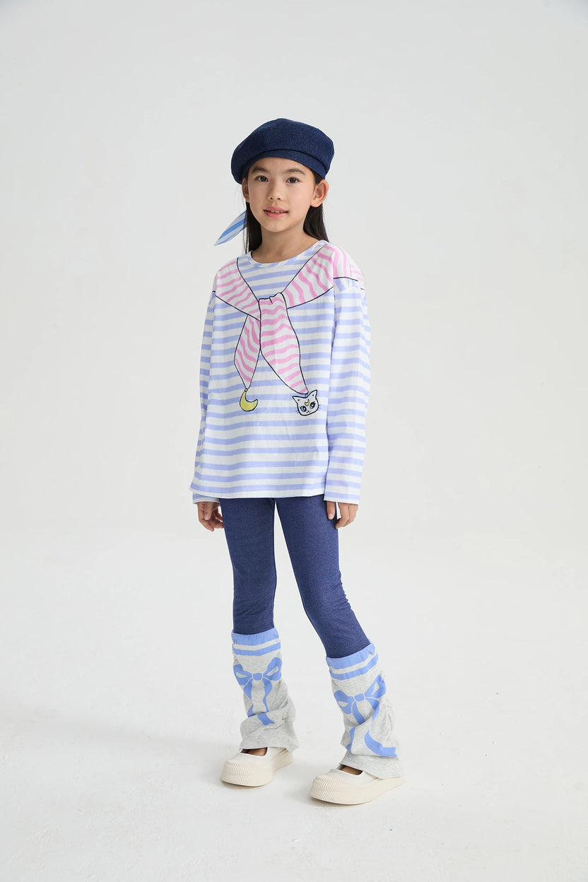 Knit Denim Leggings by Poco Blush, image 7