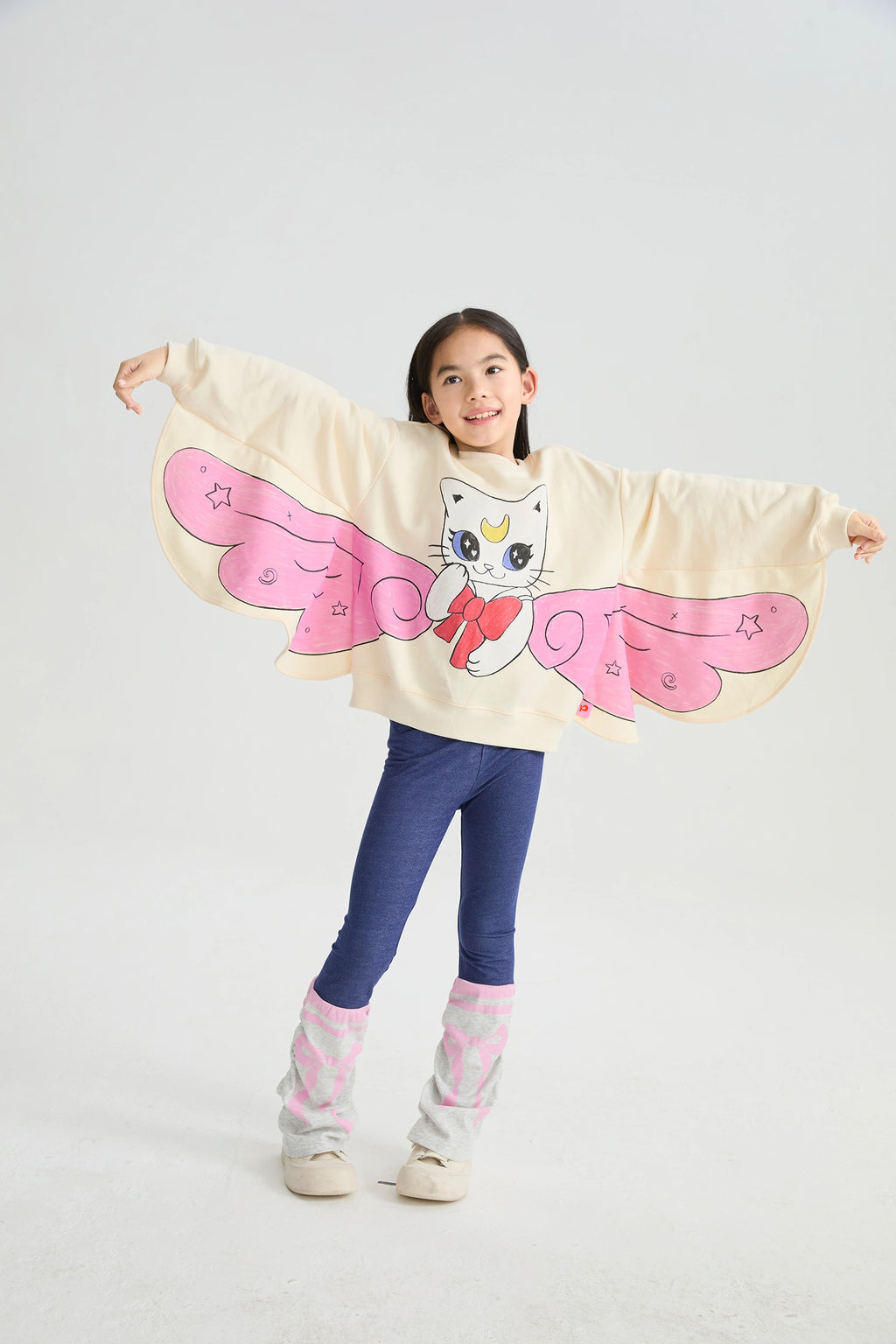 Poco Blush Knit Denim Leggings