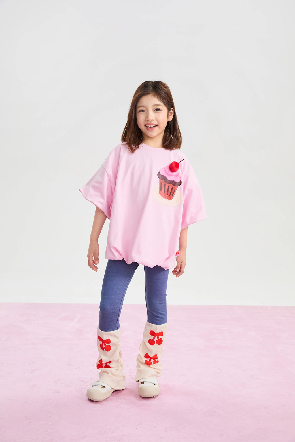 Poco Blush Knit Denim Leggings