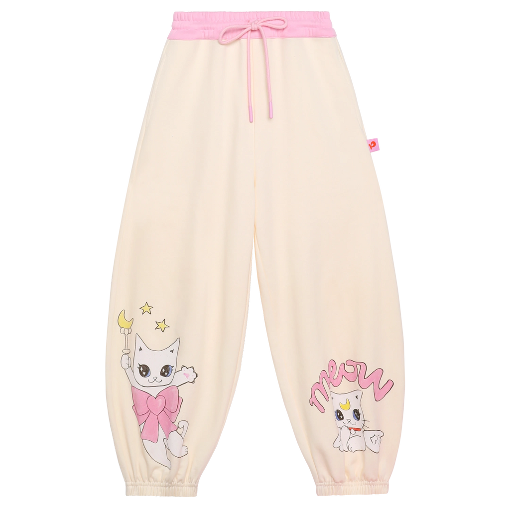Pantalones jogger Kitty Warriors de Poco Blush, imagen 2