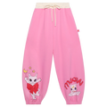 Poco Blush Kitty Warriors Jogger Pants Pink