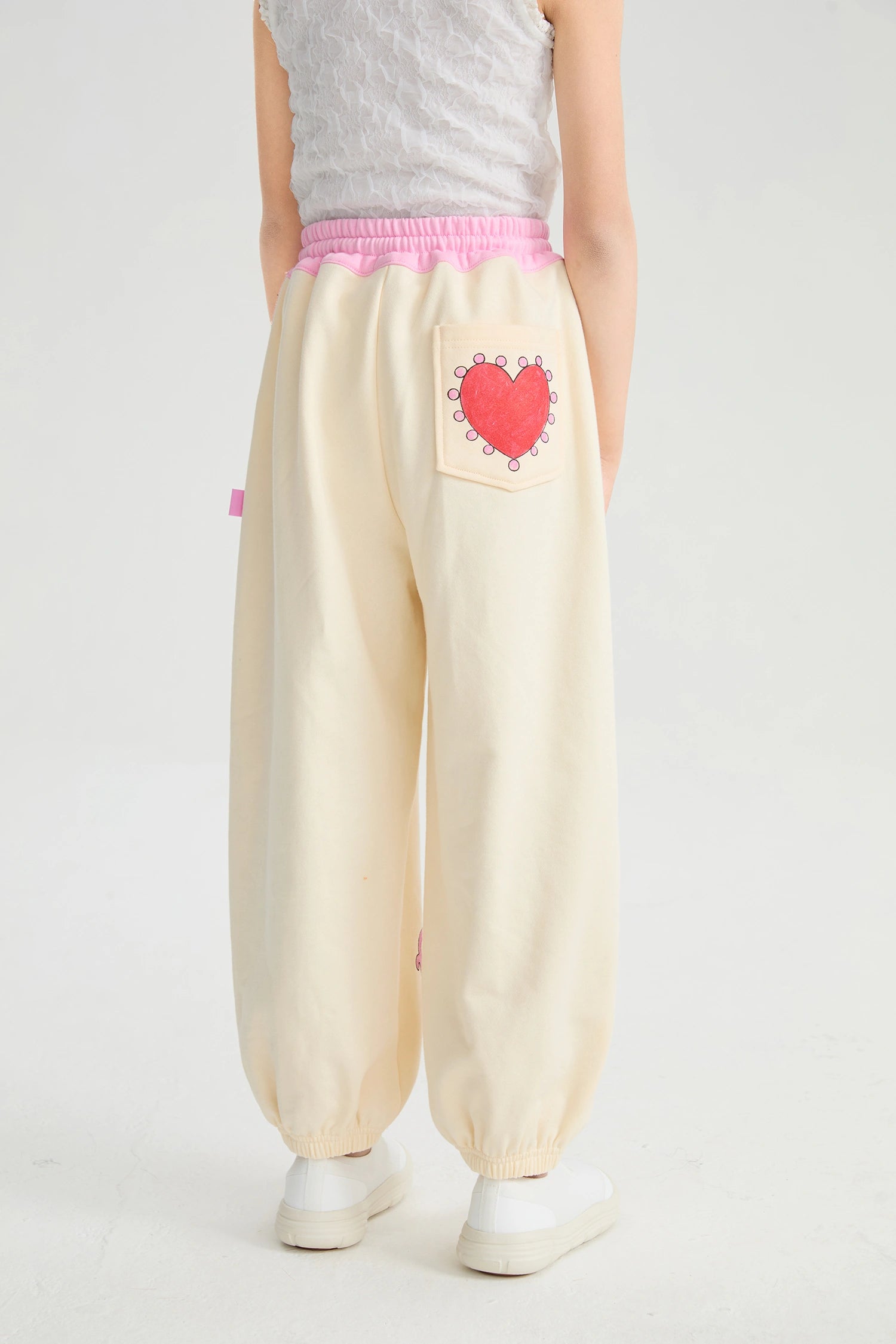 Poco Blush Kitty Warriors Jogger Pants