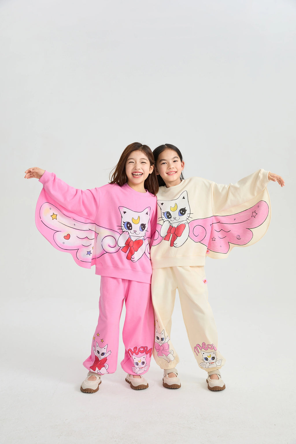 Poco Blush Kitty Warriors Jogger Pants