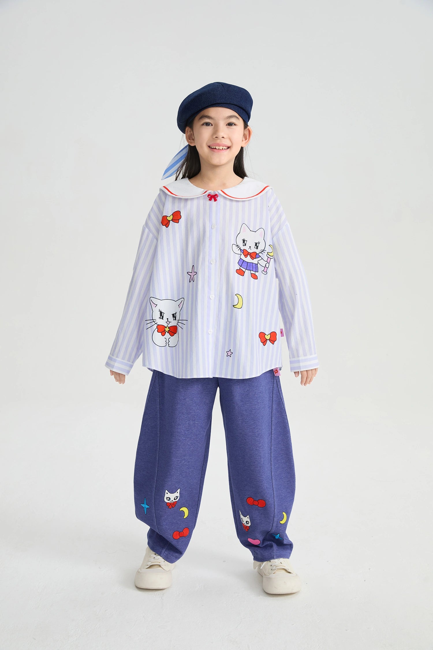 Poco Blush Starry Night Denim Joggers