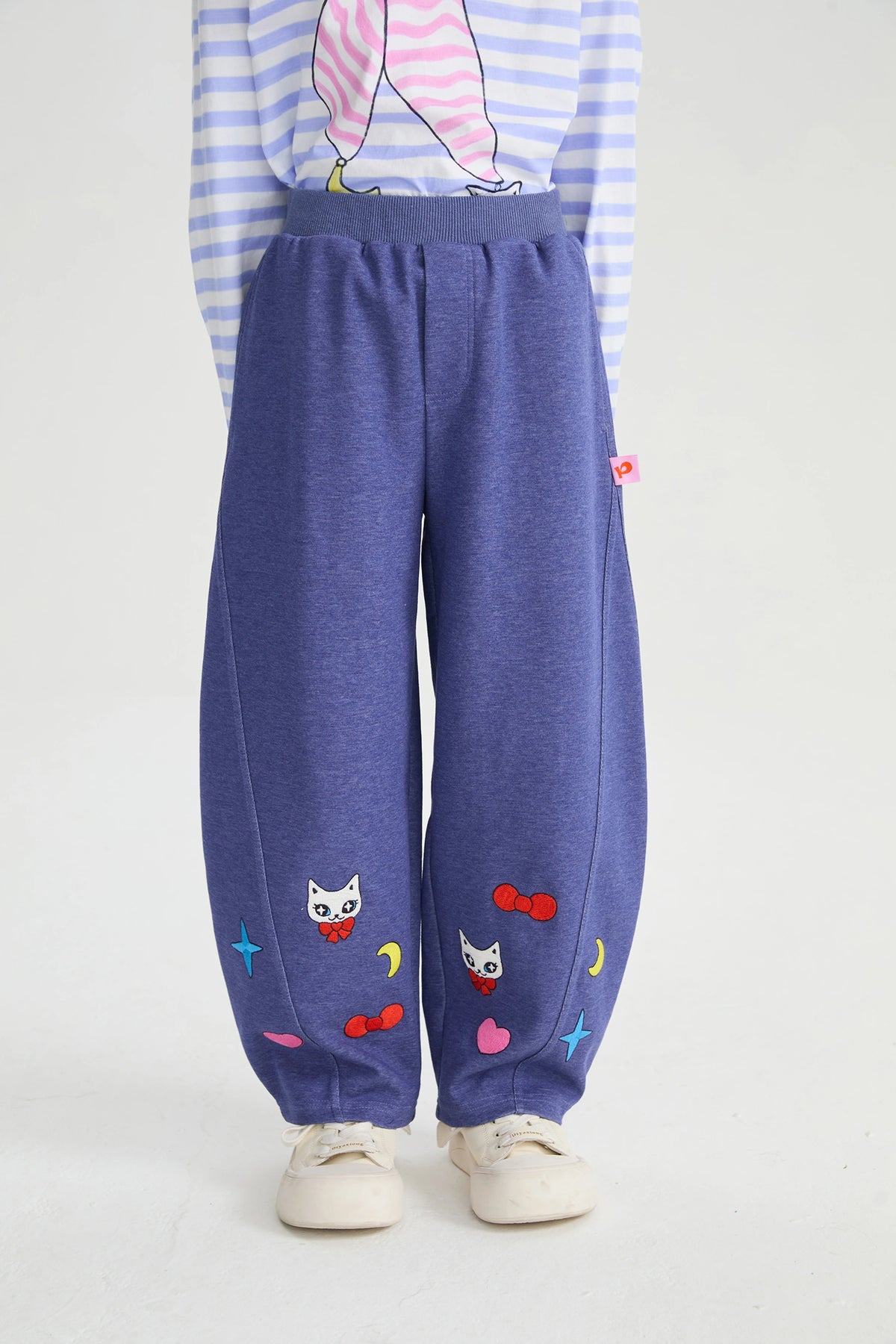 Poco Blush Starry Night Denim Joggers