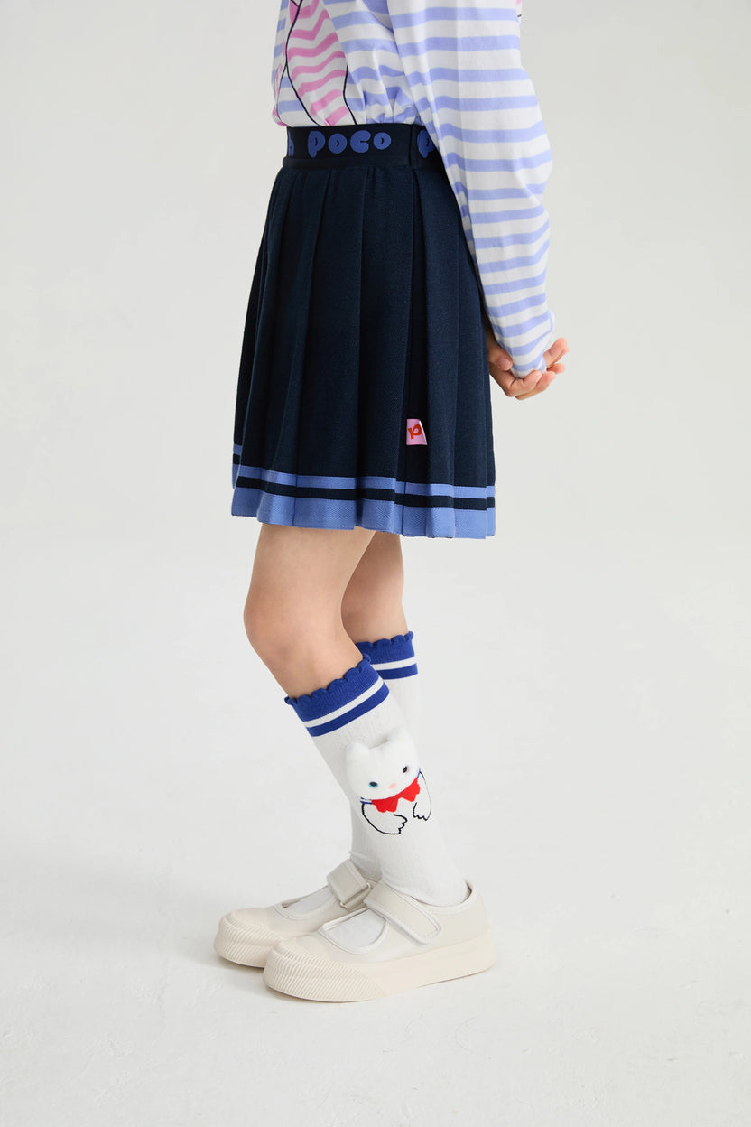 Kitty Warriors Knee Socks by Poco Blush, image 9