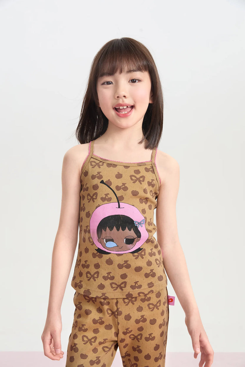 Popo and Coco Knit Camisole by Poco Blush, image 3