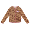 Popo and Coco Openwork Knit Cardigan by Poco Blush