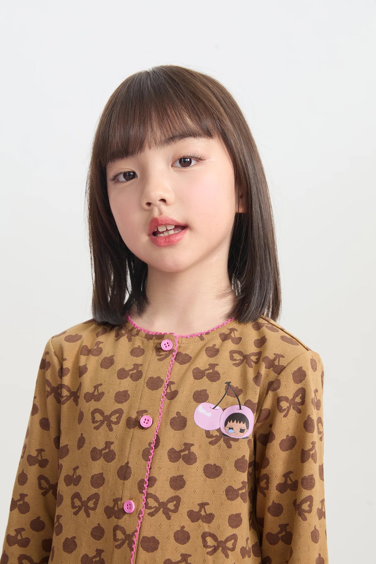 Popo and Coco Openwork Knit Cardigan by Poco Blush, image 14