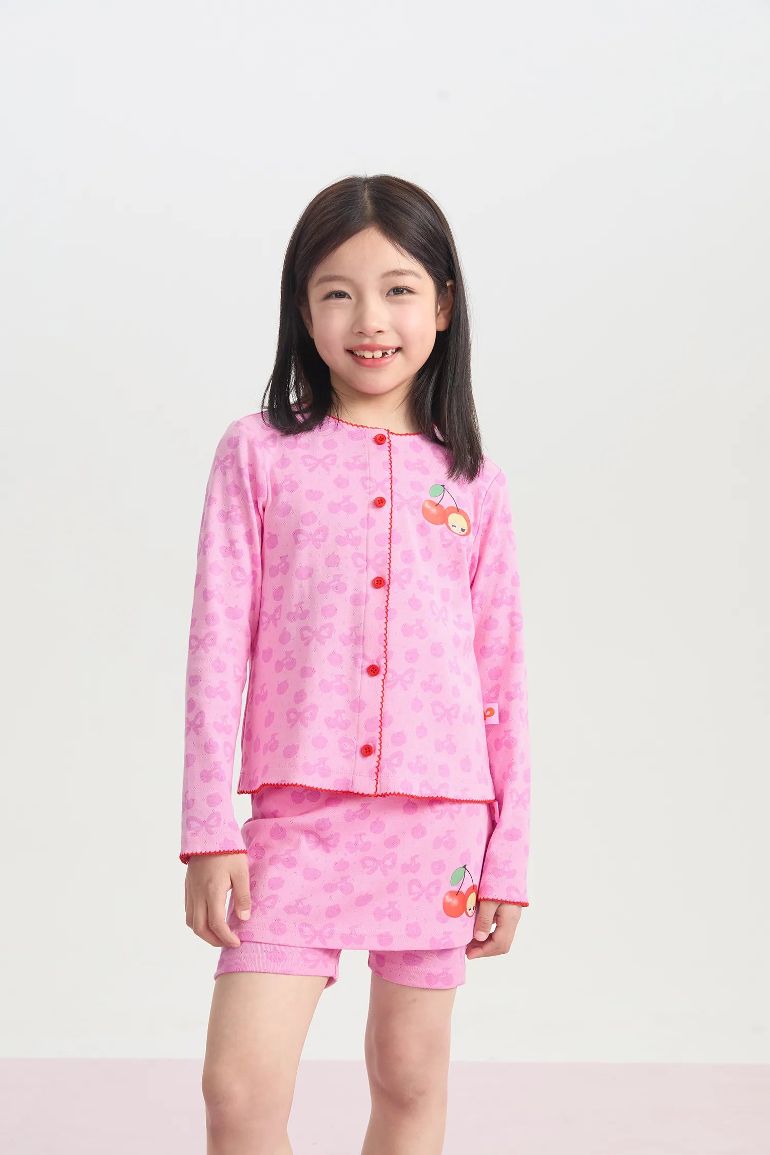 Popo and Coco Openwork Knit Cardigan by Poco Blush, image 4