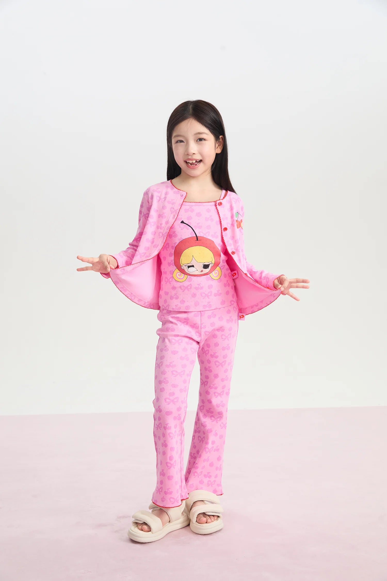 Popo and Coco Knit Flare Pants by Poco Blush, image 10