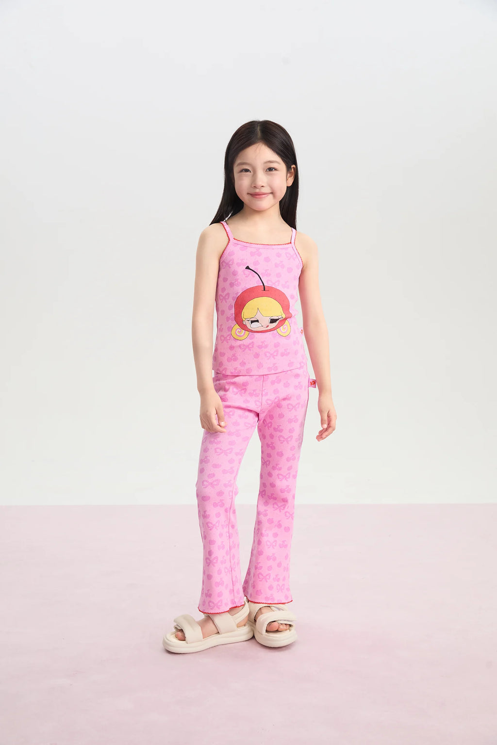 Popo and Coco Knit Flare Pants by Poco Blush, image 6