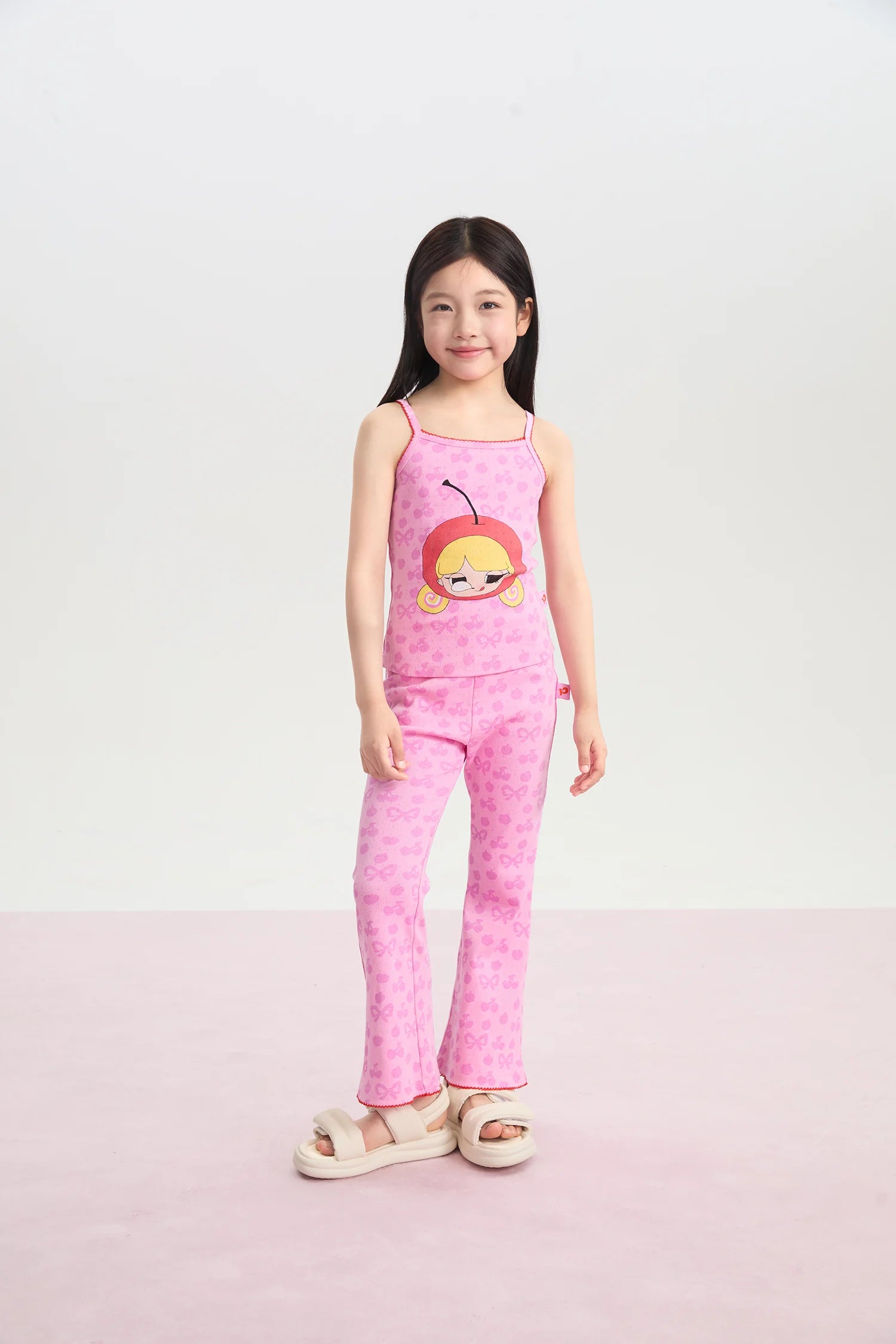 Popo and Coco Knit Flare Pants by Poco Blush, image 6