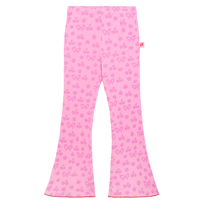 Popo and Coco Knit Flare Pants by Poco Blush, image 2