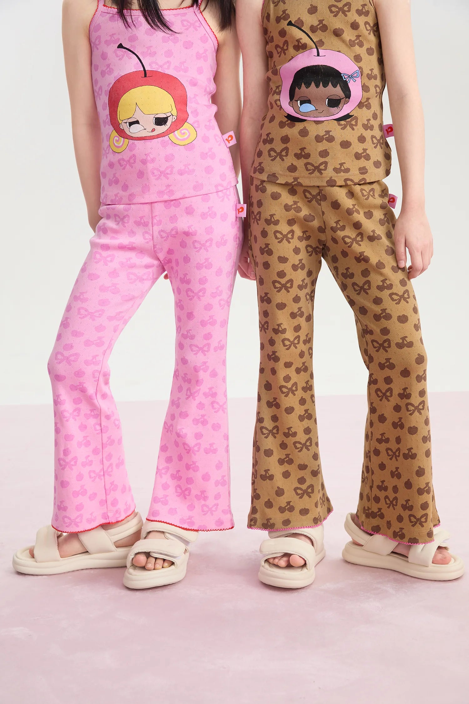 Popo and Coco Knit Flare Pants by Poco Blush, image 14
