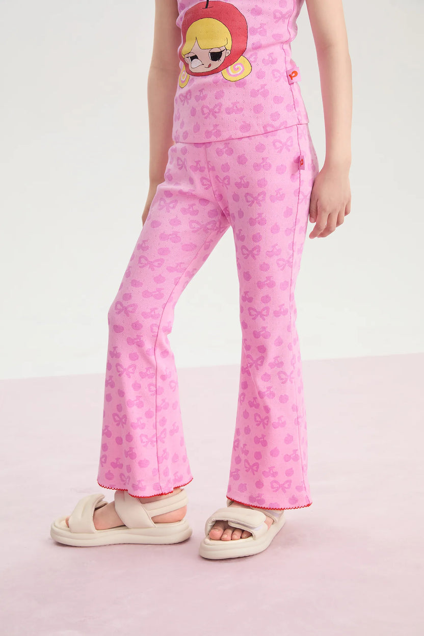 Popo and Coco Knit Flare Pants by Poco Blush, image 4