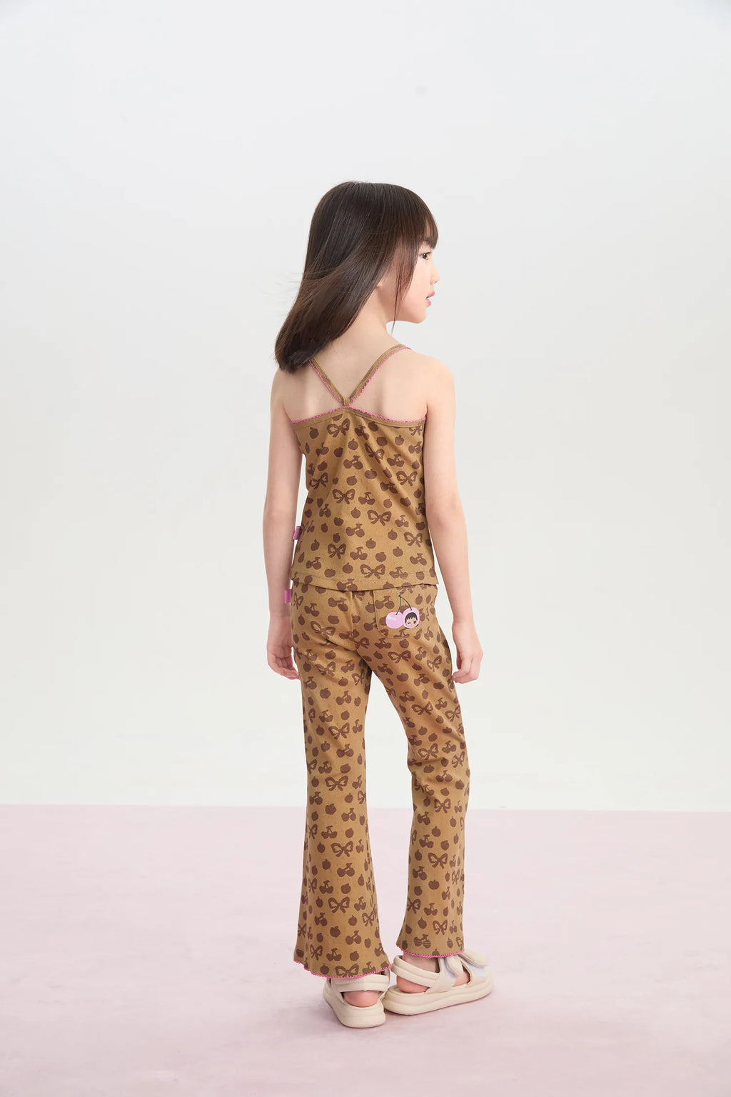 Popo and Coco Knit Flare Pants by Poco Blush, image 11