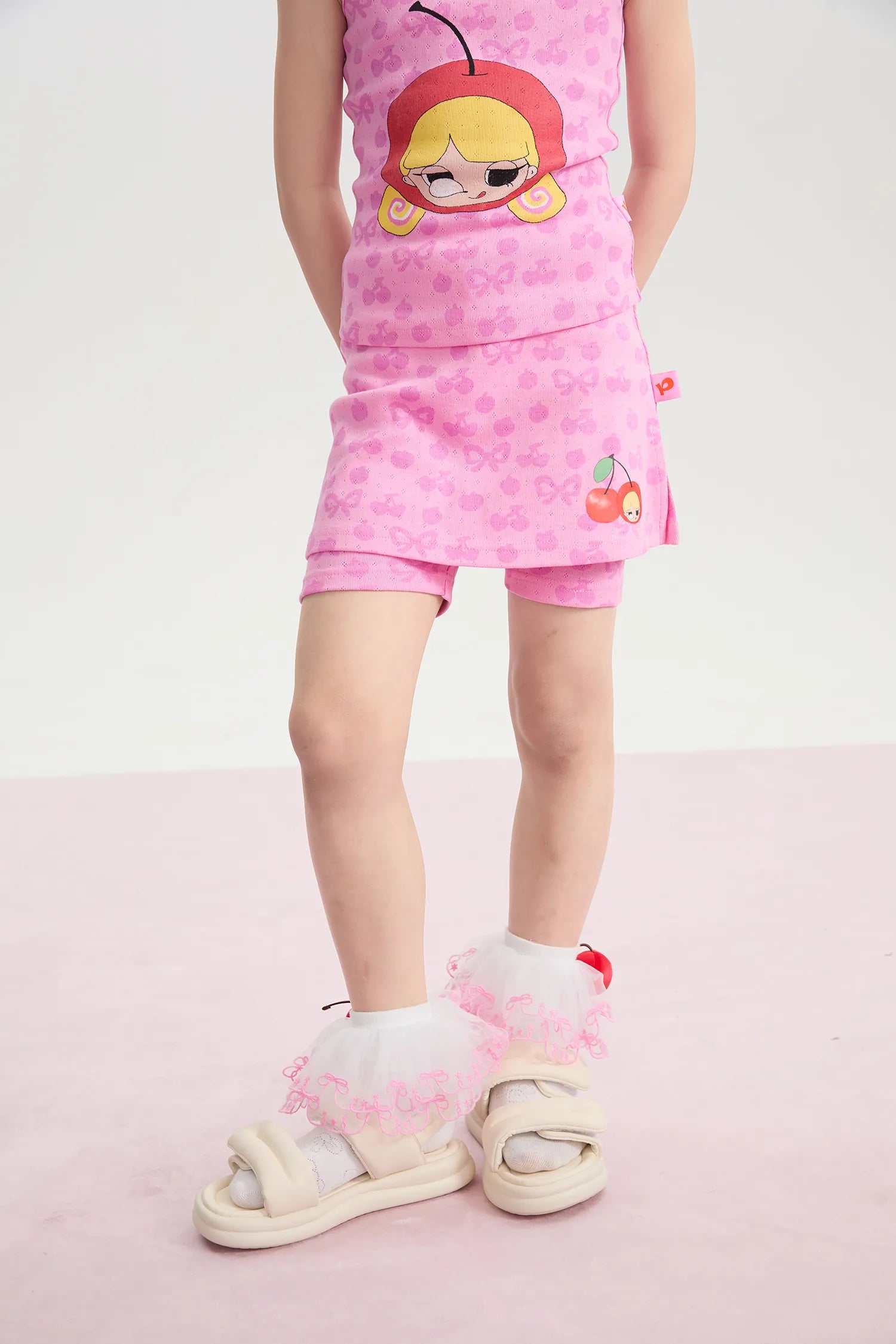 Popo and Coco Knit Skort by Poco Blush, image 8
