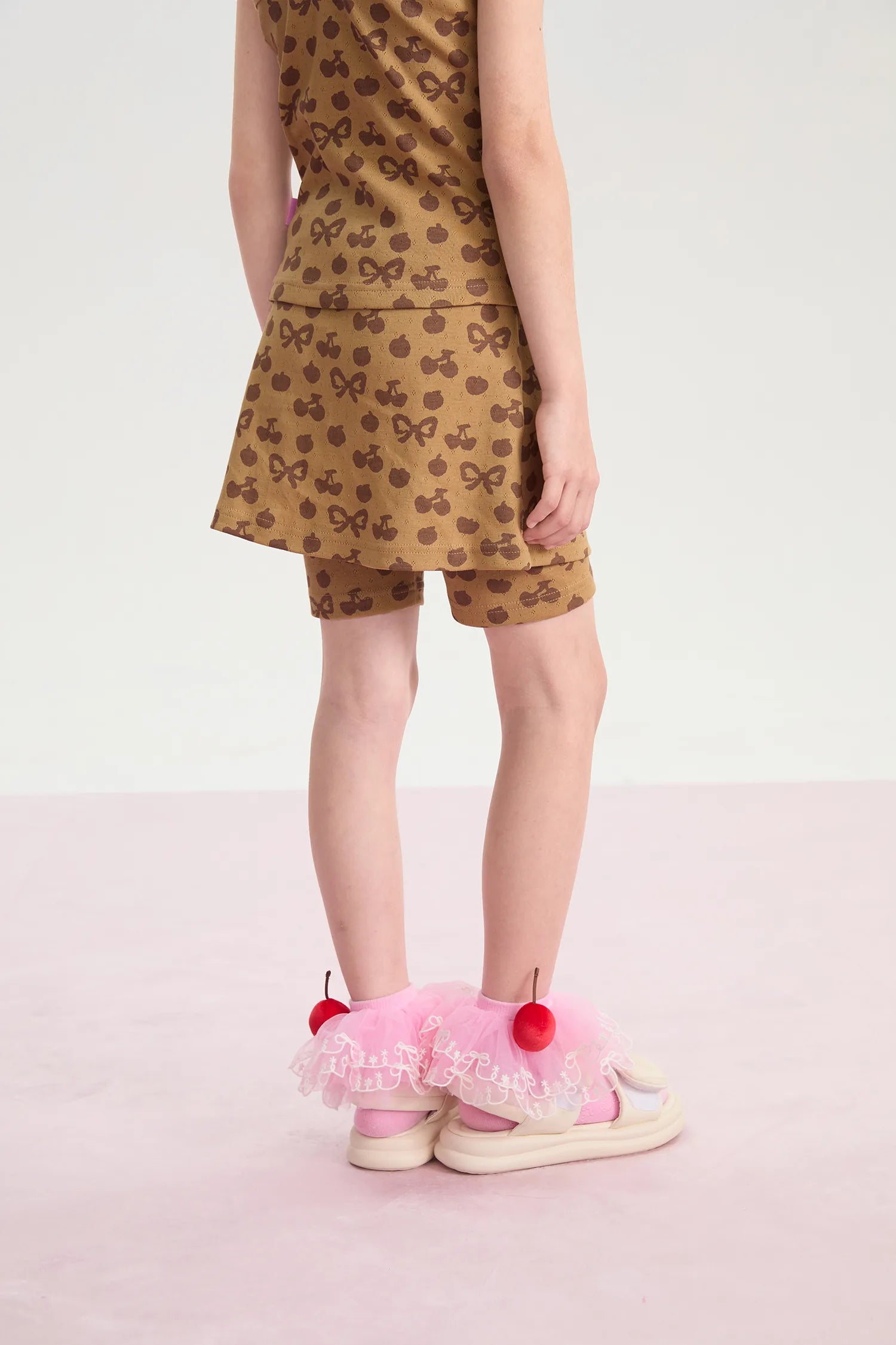 Popo and Coco Knit Skort by Poco Blush, image 7