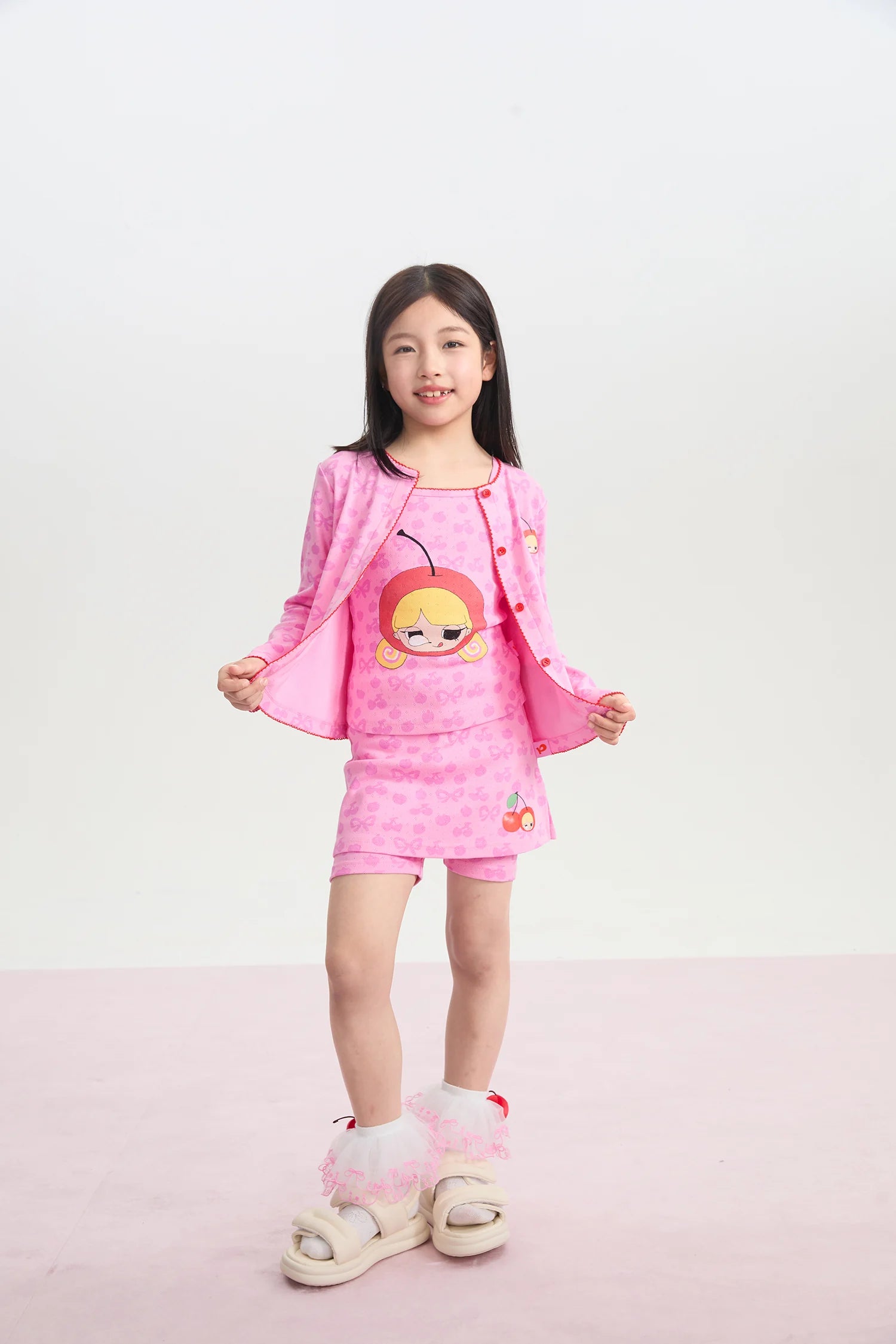 Popo and Coco Knit Skort by Poco Blush, image 6
