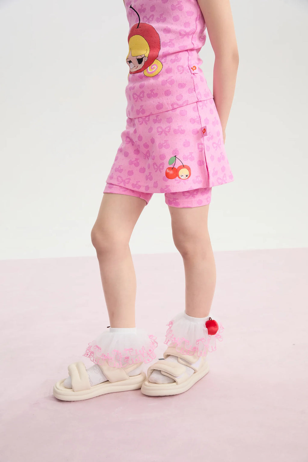 Popo and Coco Knit Skort by Poco Blush, image 4