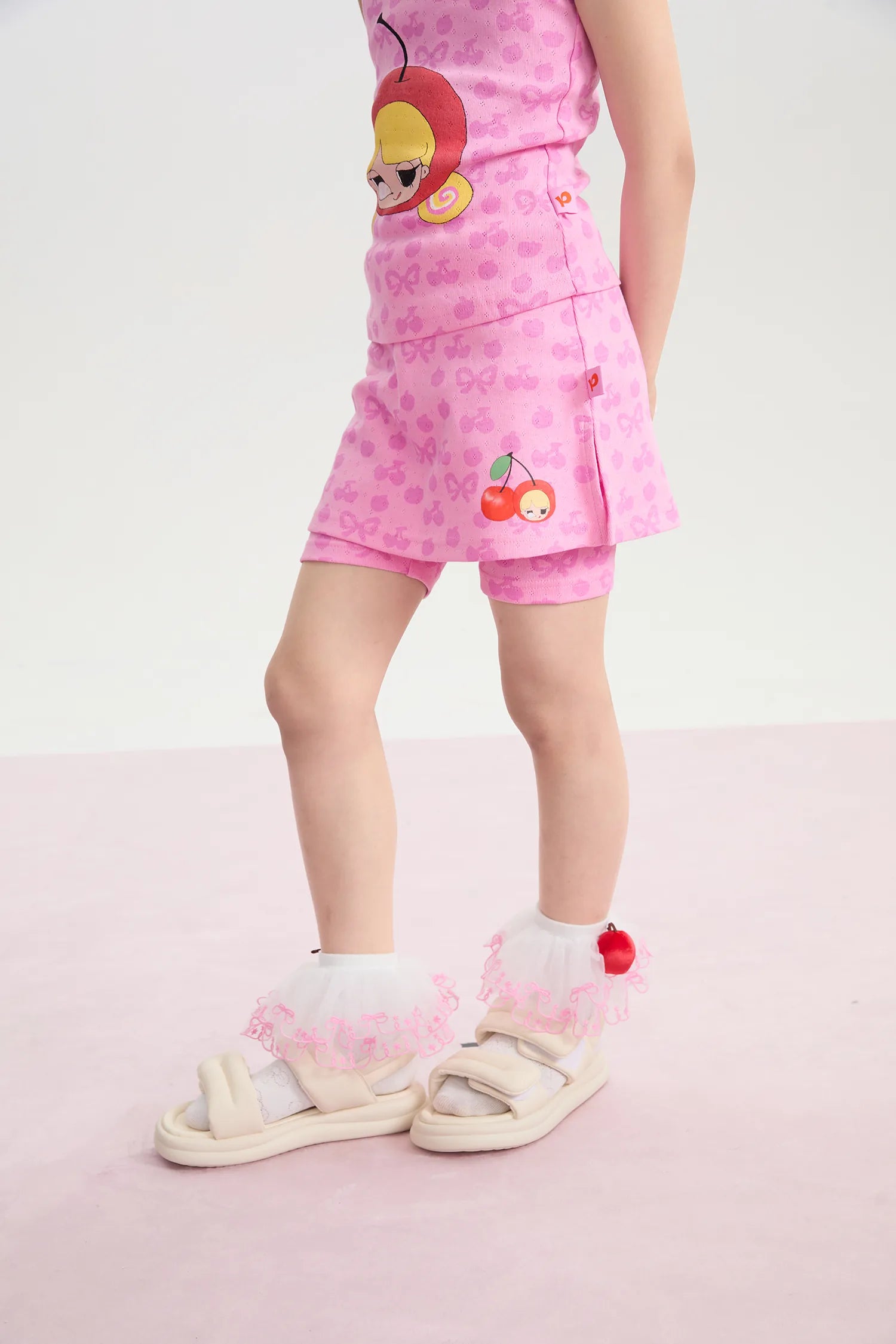 Popo and Coco Knit Skort by Poco Blush, image 4