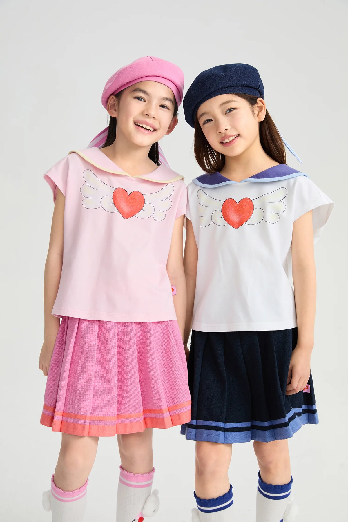 Kitty Warrior Sailor-Collar T-Shirt by Poco Blush, image 16