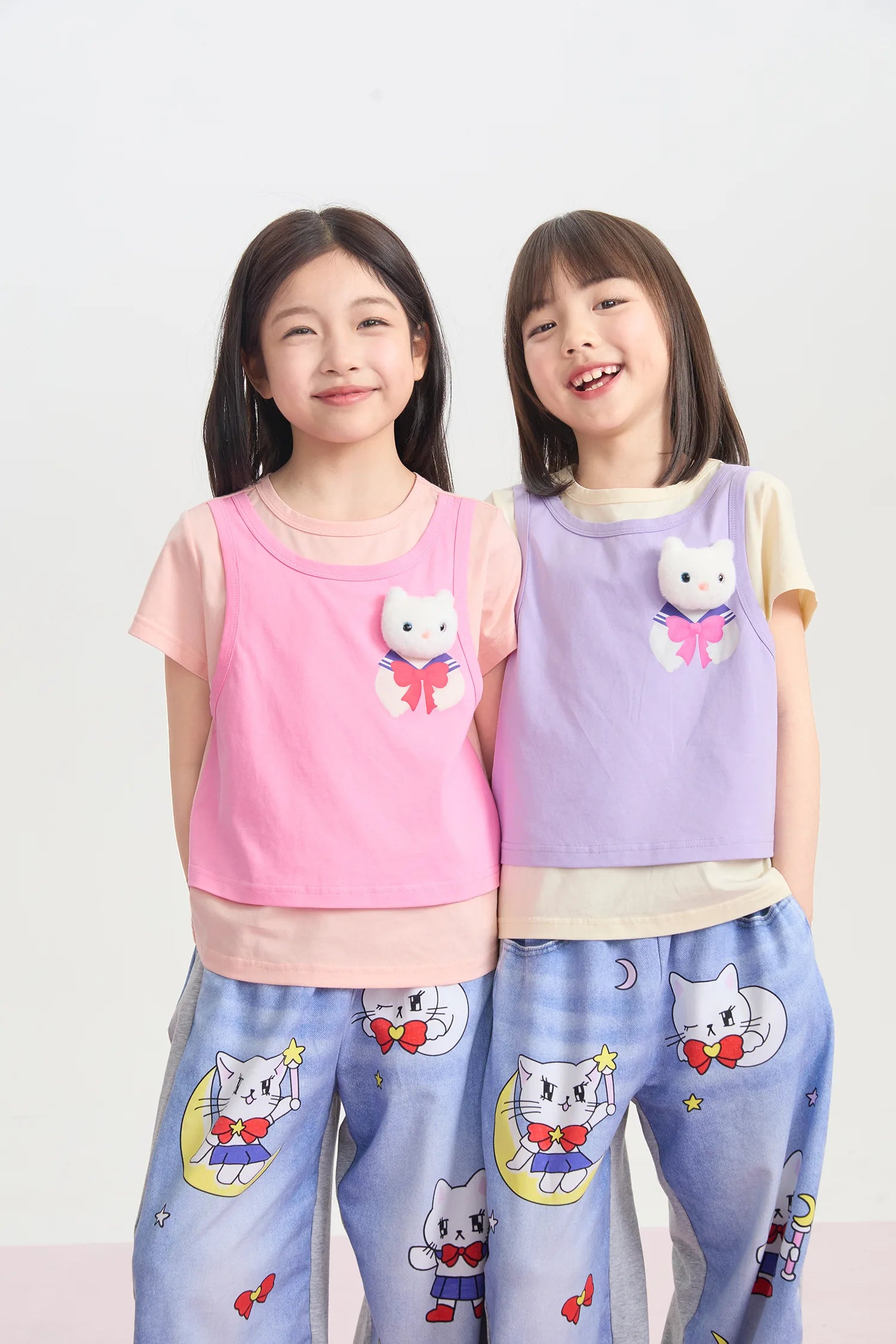 Meow Warrior Layered Doll Tee by Poco Blush, image 12