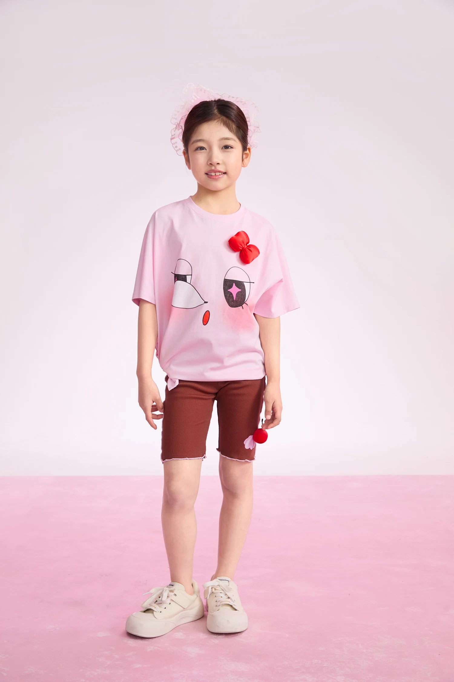 Poco Blush Goodnight Bubble 2-Way Printed T-Shirt