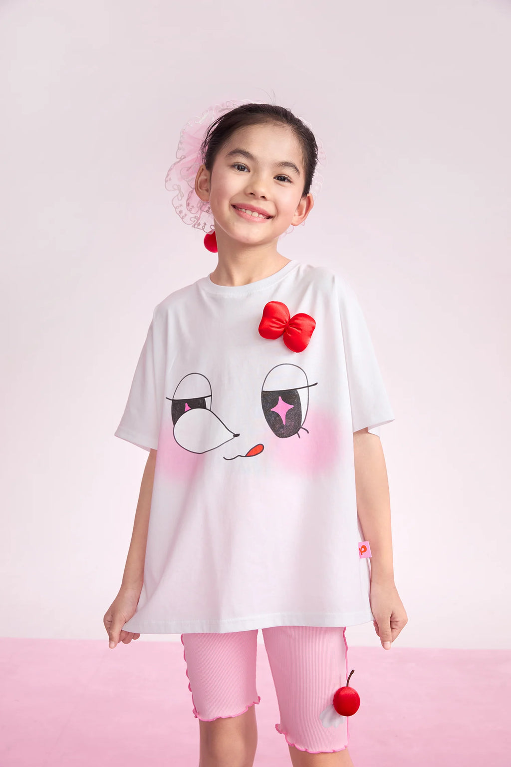 Poco Blush Goodnight Bubble 2-Way Printed T-Shirt
