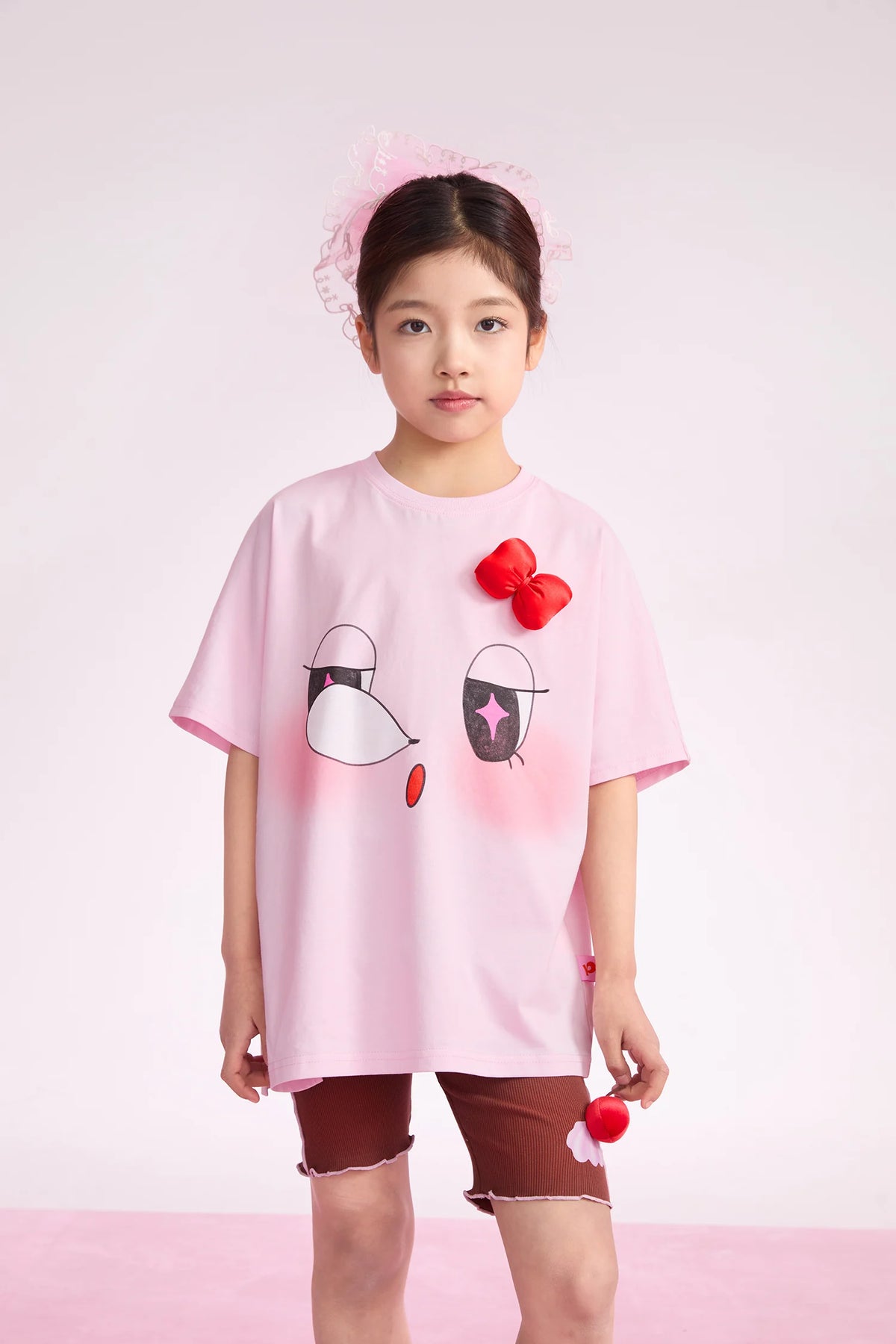 Poco Blush Goodnight Bubble 2-Way Printed T-Shirt