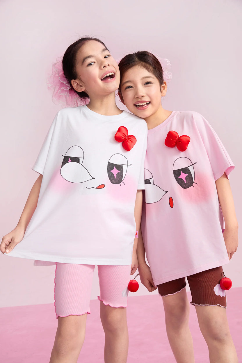 Goodnight Bubble 2-Way Printed T-Shirt by Poco Blush, image 16