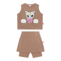 Pocket Cat Knitted Set by Poco Blush, image 2