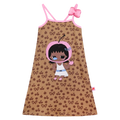 Popo and Coco Knit Pinafore Dress by Poco Blush
