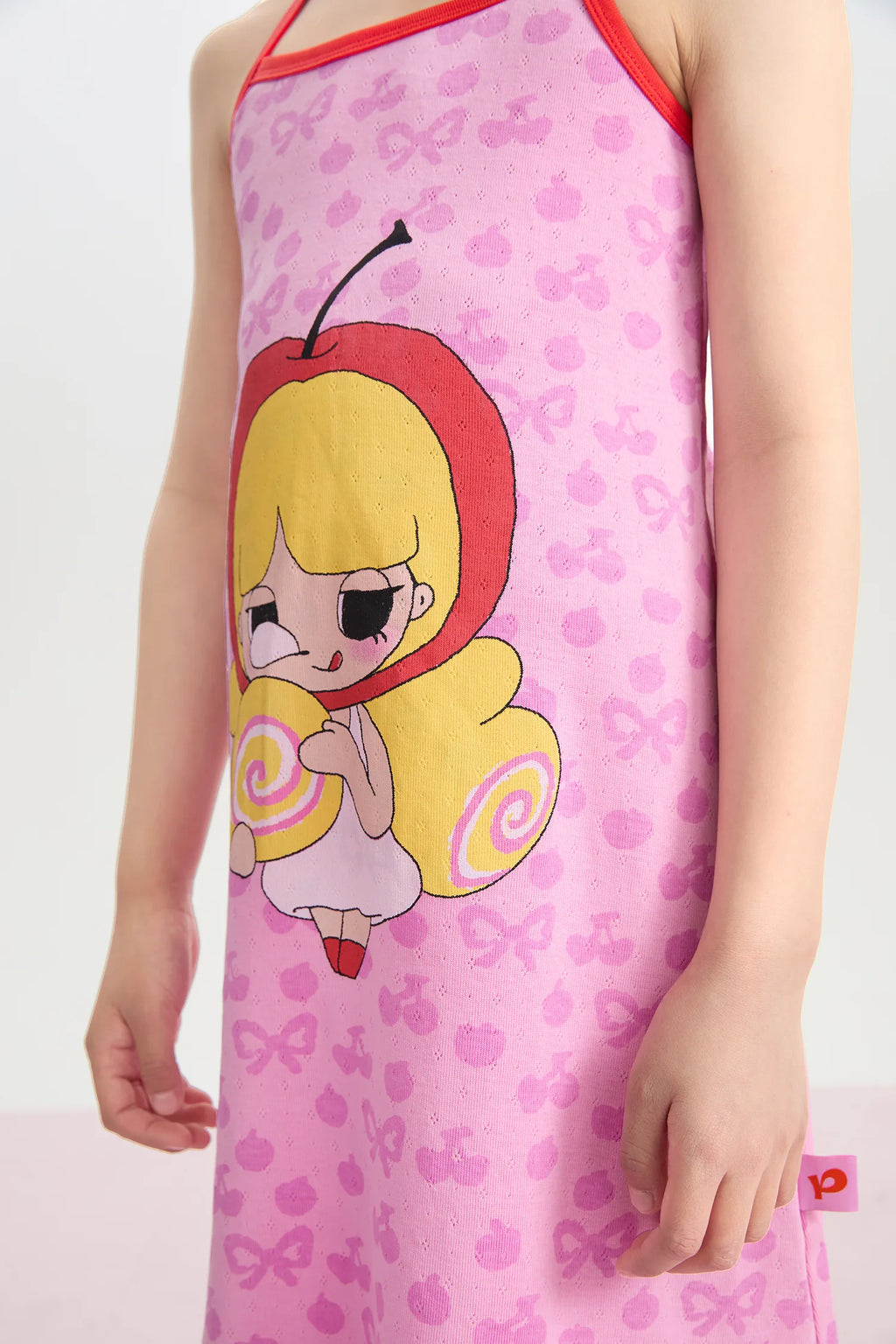 Popo and Coco Knit Pinafore Dress by Poco Blush, image 10