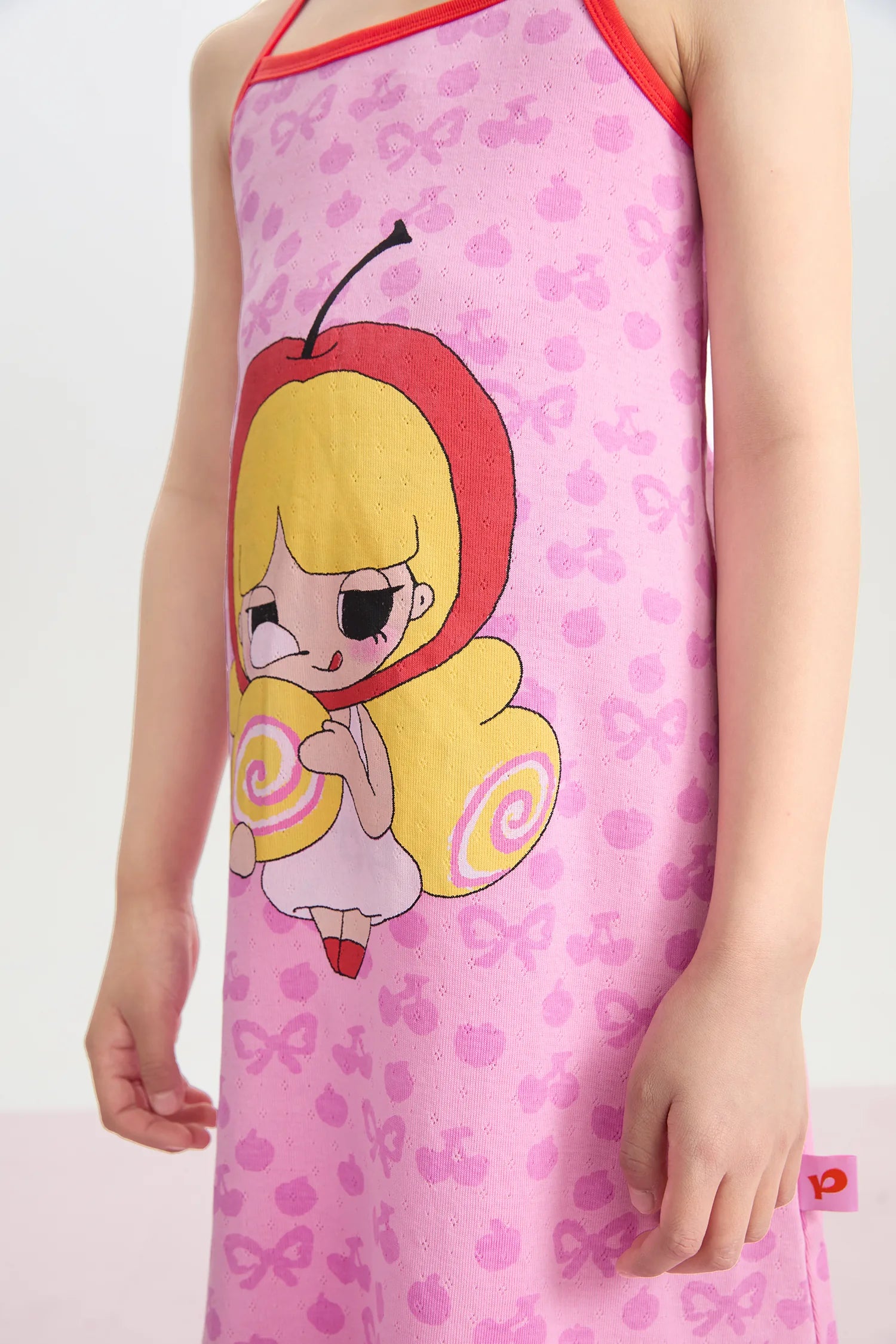 Popo and Coco Knit Pinafore Dress by Poco Blush, image 10