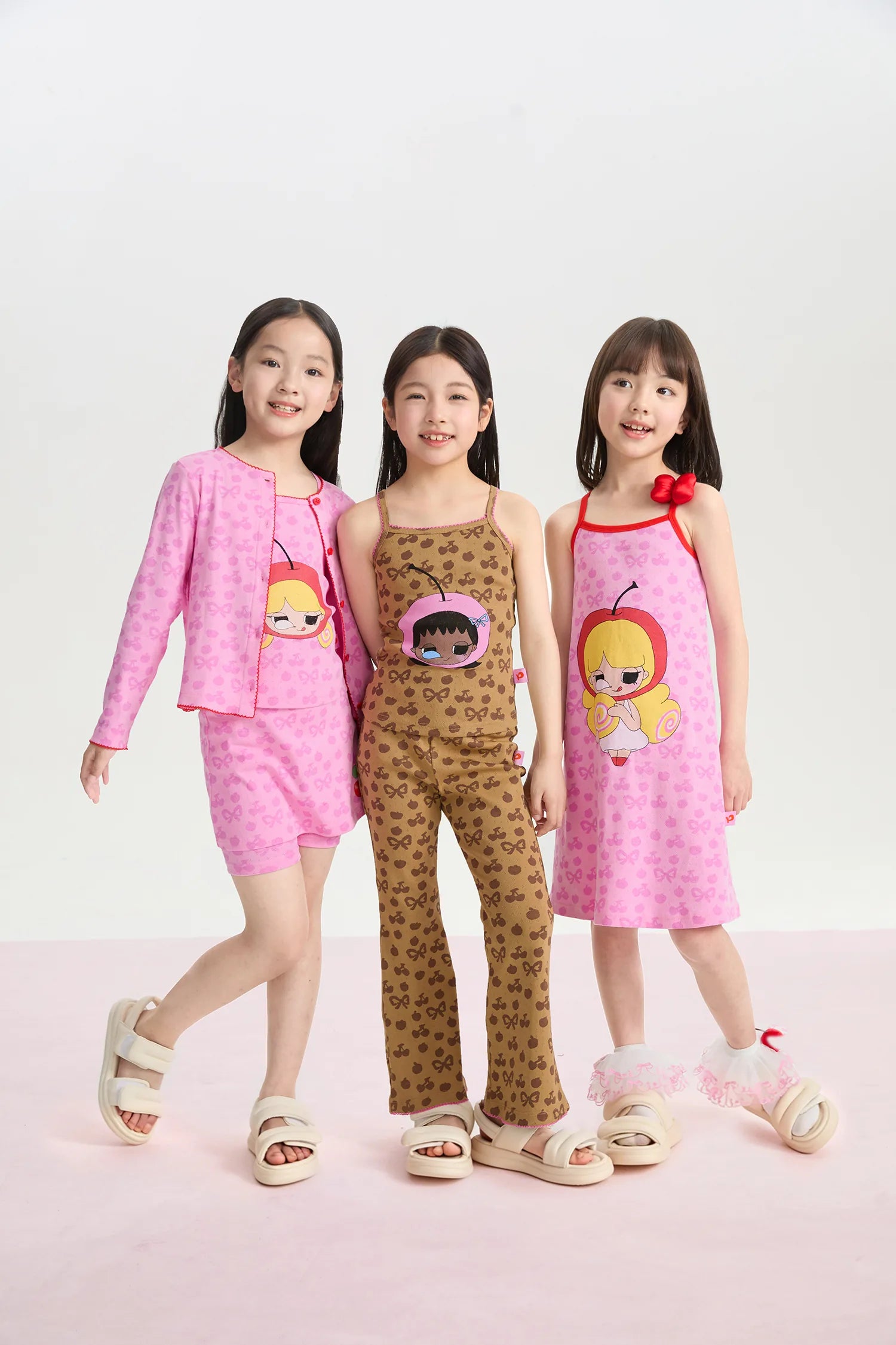 Popo and Coco Knit Pinafore Dress by Poco Blush, image 14