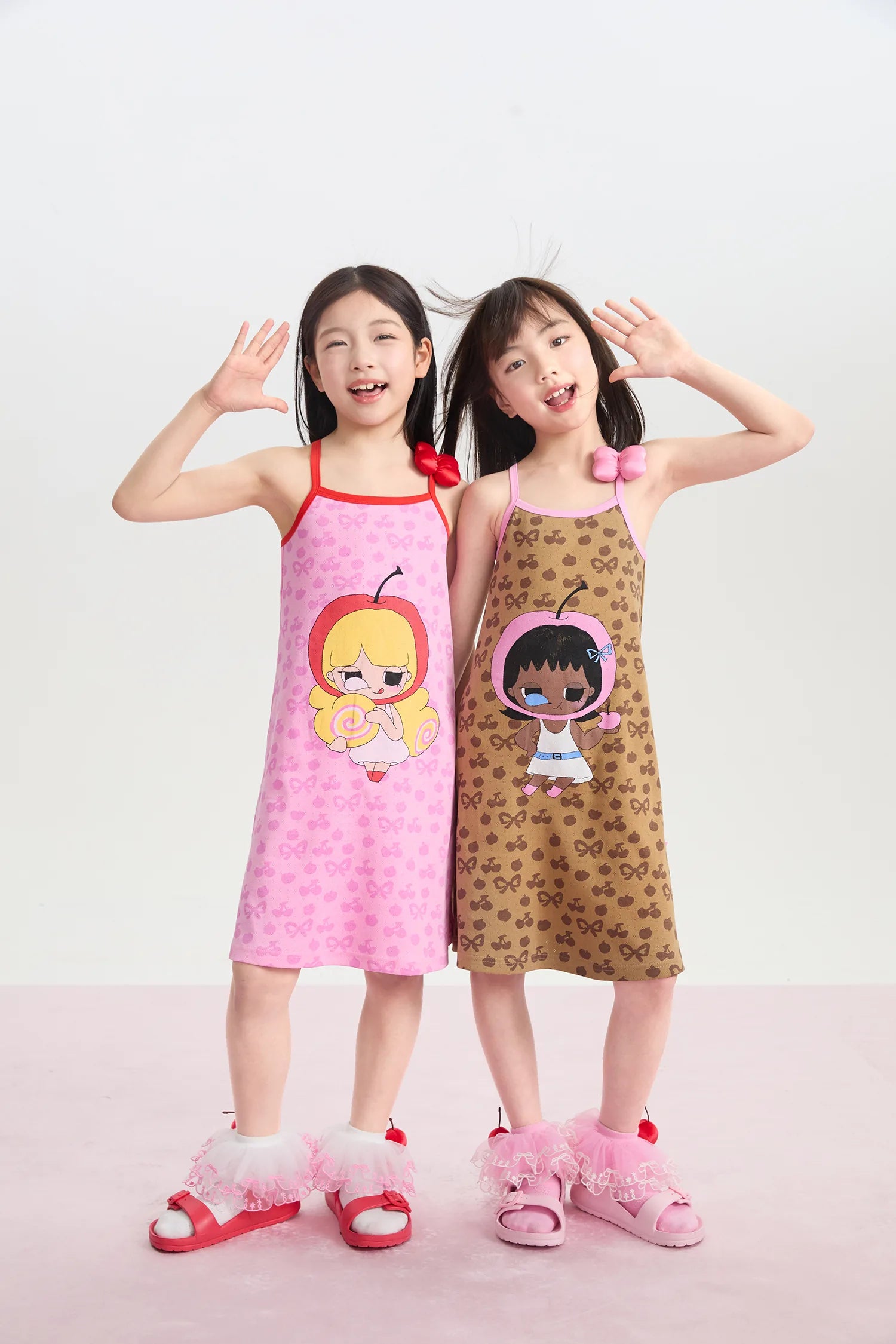 Popo and Coco Knit Pinafore Dress by Poco Blush, image 11