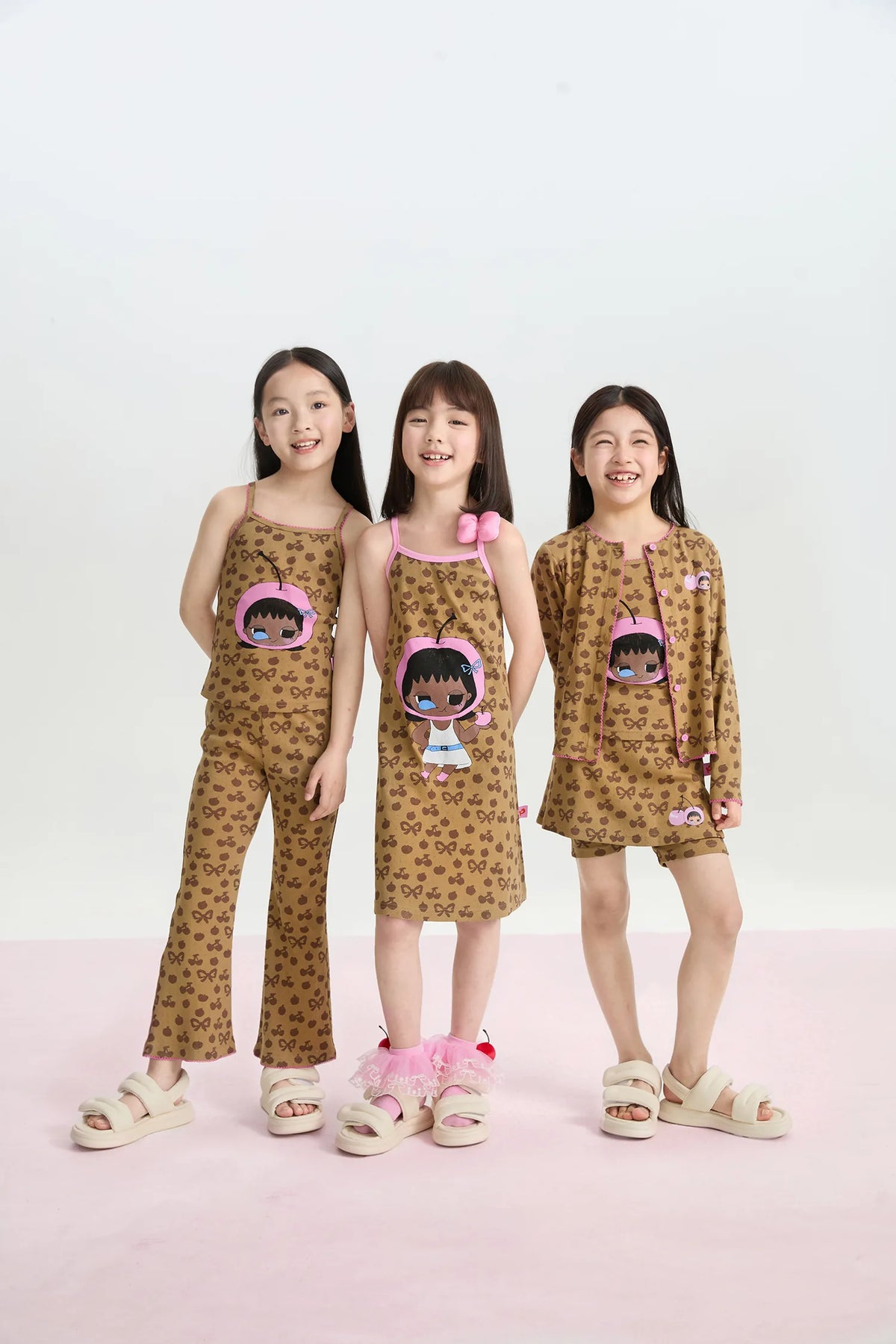 Popo and Coco Knit Pinafore Dress by Poco Blush, image 13